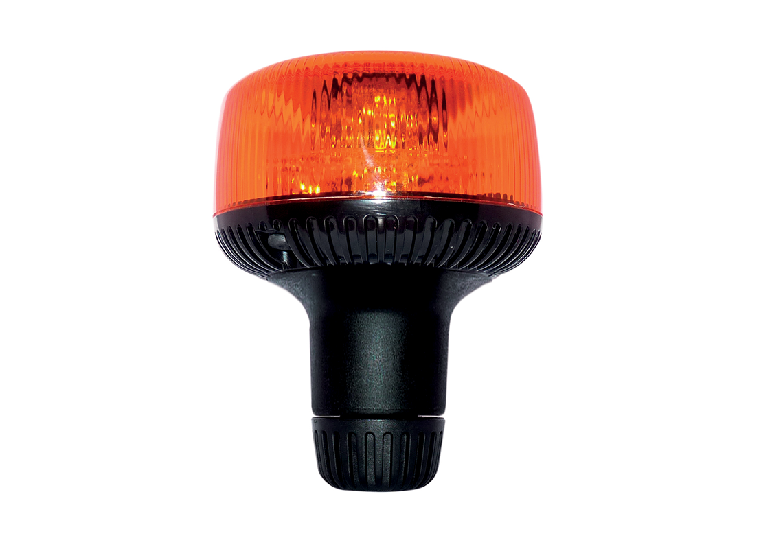 Gyrophare rotatif orange LED SATELIGHT (par hampe flexible)